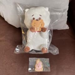 이치 반 쿠지 BT21 B상 RJ 봉제인형 & L상 고무 매력
