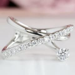 Pt900 小寺智子 ダイヤモンド リング 0.27ct コデラトモコ - メルカリ