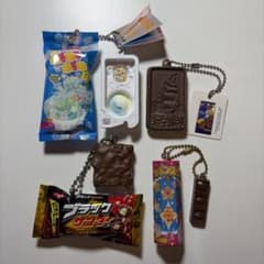 ガチャガチャ ミニチュアチャーム お菓子 4個セット まとめ売り