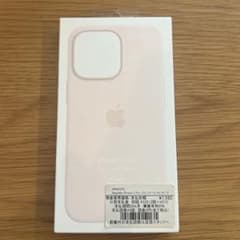 新品未使用未開封★iPhone 13 Pro 純正シリコンケース チョークピンクのサムネイル