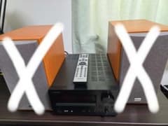 Onkyo 5.１セットスピーカー。動作確認済み…良い品です。 ONKYO CR-N755 + D-F700 スピーカーセット 動作確認済 - メルカリ