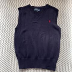 ちっぷ様　ニットベスト キッズのサムネイル