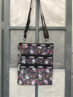 レスポートサック　キティ　ショルダーバッグ　ケイシー　3段　ポシェット　小鳥　鳥