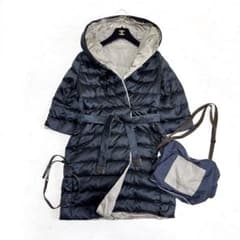 エスマックスマーラ リバーシブル フーデットコート 紺 ベルト 36 収納袋 Amazon | MAX MARA WEEKEND レディース リバーシブル撥水ツイル グース