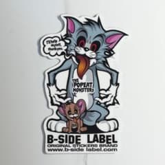 B-SIDELABEL トムとジェリー　レギュラーステッカーのサムネイル