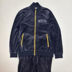 00s NIKE ベロア ジャージ セットアップ ネイビー 00s NIKE ベロア ジャージ セットアップ ネイビー - メルカリ