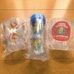 ミニオンズ ボトル＆タンブラー 2点セット ピック&ペーパーマット付きのサムネイル