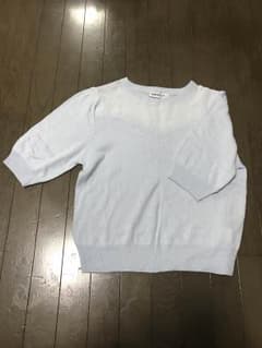 ベアトップ 切り替え透けトップスのサムネイル