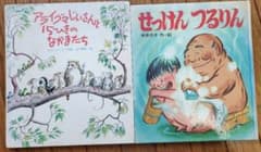 絵本 アライグマじいさんと15ひきのなかまたち せっけんつるりんのサムネイル