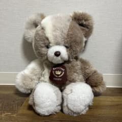 エクセレントファースト ぬいぐるみ くまさん 昭和レトロ - メルカリ