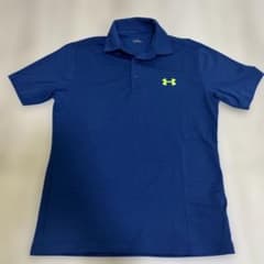 Under Armour ポロシャツ ブルー ネイビー　メンズ MDのサムネイル