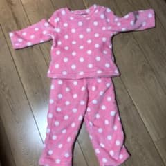 フリース　冬用　パジャマ 女の子 100のサムネイル