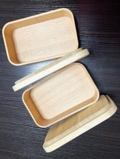 新品 三ツ星弁当箱 750ml 2個セット 曲げわっぱ 桐 弁当箱 朝倉家具 