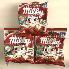 不二家 ミルキー トマト味 1袋 62g 未開封 - メルカリ