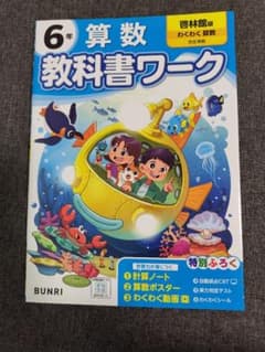 6年 算数 教科書ワーク 文理のサムネイル