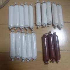 樹脂粘土 ホワイト ブラウン 16個セットのサムネイル