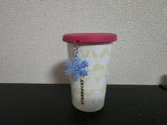 Starbucks タンブラー 雪の結晶チャーム付きのサムネイル
