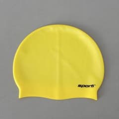 Sporti シリコンスイムキャップ イエロー