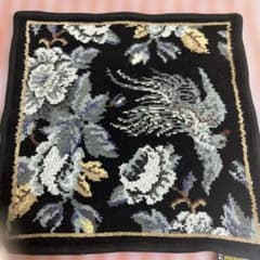 FEILER フェイラー タオルハンカチ 鳳凰 花柄パラディスブラック大判