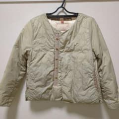 美品　パラスパレス　ノーカラーダウン