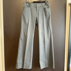 【美品】la.f… ラエフ ストレートパンツ グレー 2S(M相当)のサムネイル