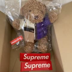 値下げ【未開封】Supreme ノースフェイス ベア くま コラボ ぬいぐるみ