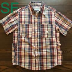 SASSAFRAS 半袖シャツ チェックシャツのサムネイル