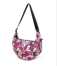 ☆週末値下げ価格☆ 新品未使用BABYMILOBUBBLE CAMOクロスバッグ