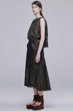 SACAI サカイ 2016SS Resort メッシュノースリーブトップス SACAI サカイ 2016SS Resort メッシュノースリーブトップス - メルカリ
