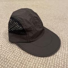 美品！ends and means メッシュキャップ ダークブラウンのサムネイル