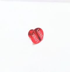 LIVRE リブレ ノブエンドキャップ [非既製カラー] レッド4個セット LIVRE リブレ ノブエンドキャップ [非既製カラー] レッド - メルカリ