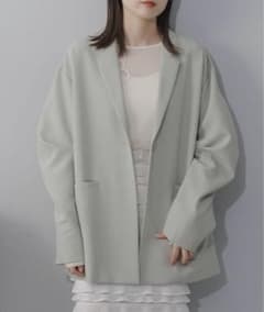 Kastane デザインオーバージャケット　ミントのサムネイル