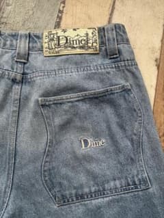 Dime ダイム バギージーンズ デニム パンツ ライトブルー Lサイズのサムネイル