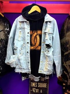 【★NEW★】ダメージデニムジャケットのサムネイル