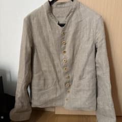 ANATOMICA ノーカラージャケット ベージュ m90638320778_1.jpg?1772935928