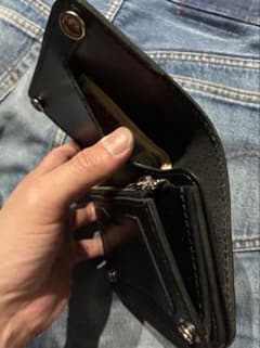 トラッカーウォレット ミドル シルバー925コンチョ インディアン