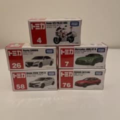 トミカ ミニカーセット 未開封5種 おまけ2個付き - メルカリ