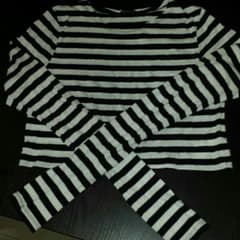 ZARA♡ショート丈、ボーダートップス♡のサムネイル