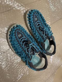 KEEN スポーツサンダルターコイズブルー 24.5cm - メルカリ