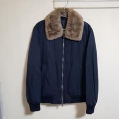 グッチ ミリタリー ネイビー フライトジャケット ボンバー ドカジャン 
