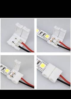 3本セット！！ LEDテープライト用 ダブルクリップコネクター/10mmのサムネイル