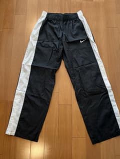 00's NIKE ナイキ スウォッシュ 刺繍ロゴ トラックパンツのサムネイル