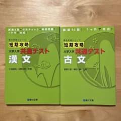 短期攻略 大学入学 共通テスト 漢文・古文セットのサムネイル