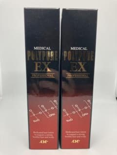 【大幅値下げ！】薬用育毛剤ポリピュアEX 120 ml 2本セットのサムネイル