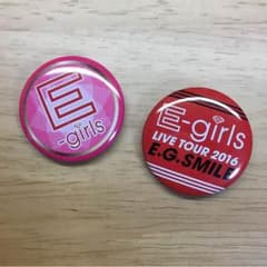 E-girls 缶バッジ ロゴのサムネイル