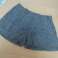 値下げしました☆大きいサイズ　ツイードショートパンツのサムネイル