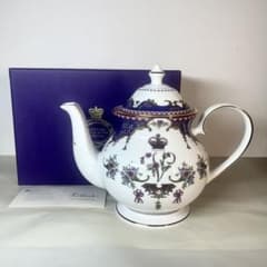 英国Royal Collection クイーンヴィクトリア ティーポット(箱付 