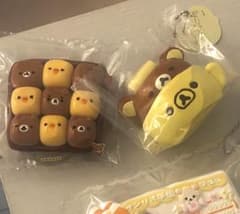 【新品】リラックマ キイロイトリ スクイーズ 5点セットのサムネイル