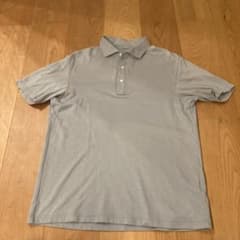 UNIQLO ポロシャツ Lサイズ ライトブルーのサムネイル