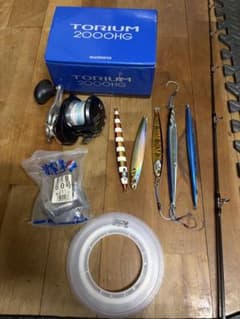 ジギングセット　リール　SHIMANO TORIUM 2000HG オフショア ジギングセット リール SHIMANO TORIUM 2000HG オフショア - メルカリ